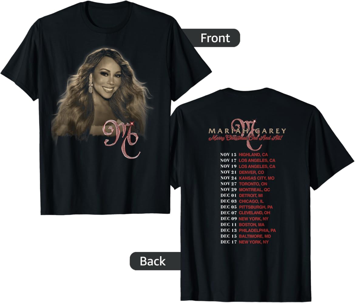 Amazon.com: Mariah Carey Official Merry Christmas One & All Tour